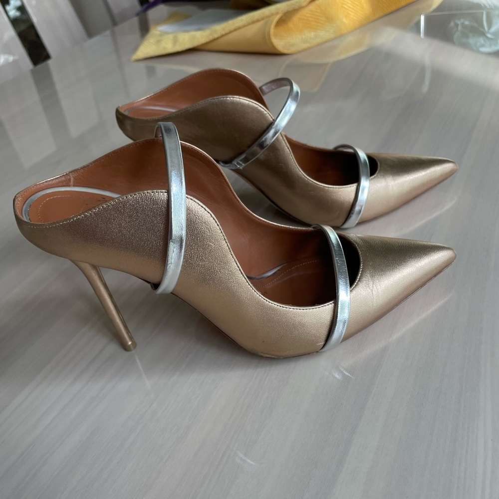 Malone Souliers Patent leather mules